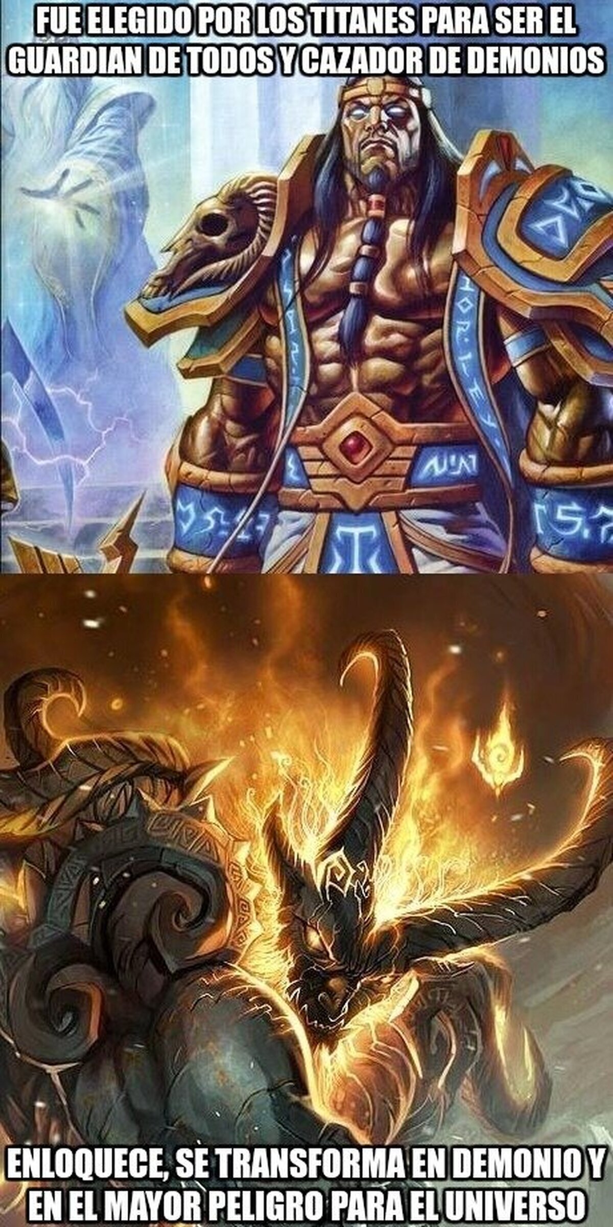 Pues no les salio muy bien la cosa a los Titanes
