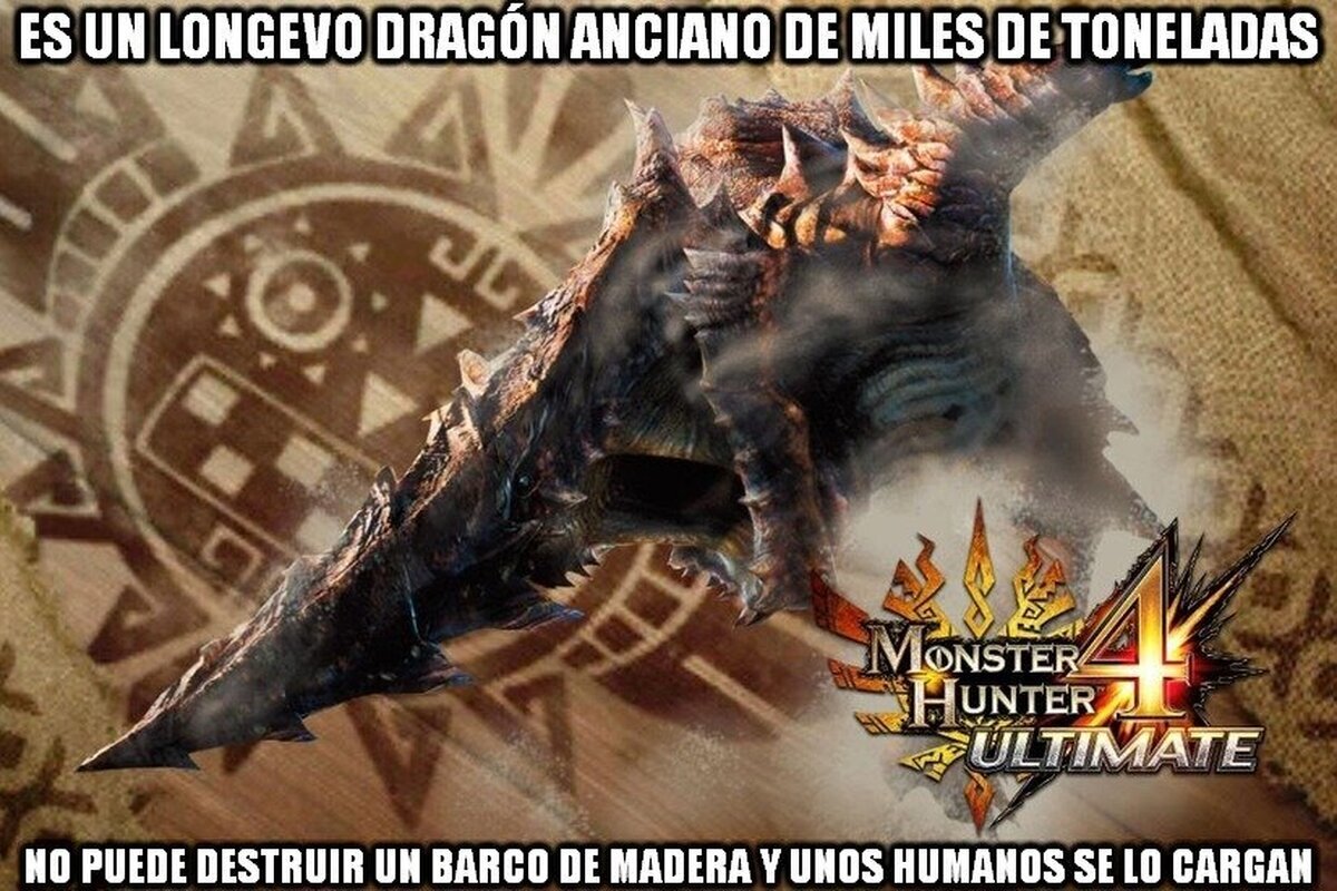 Incompetencia nivel: Monster Hunter