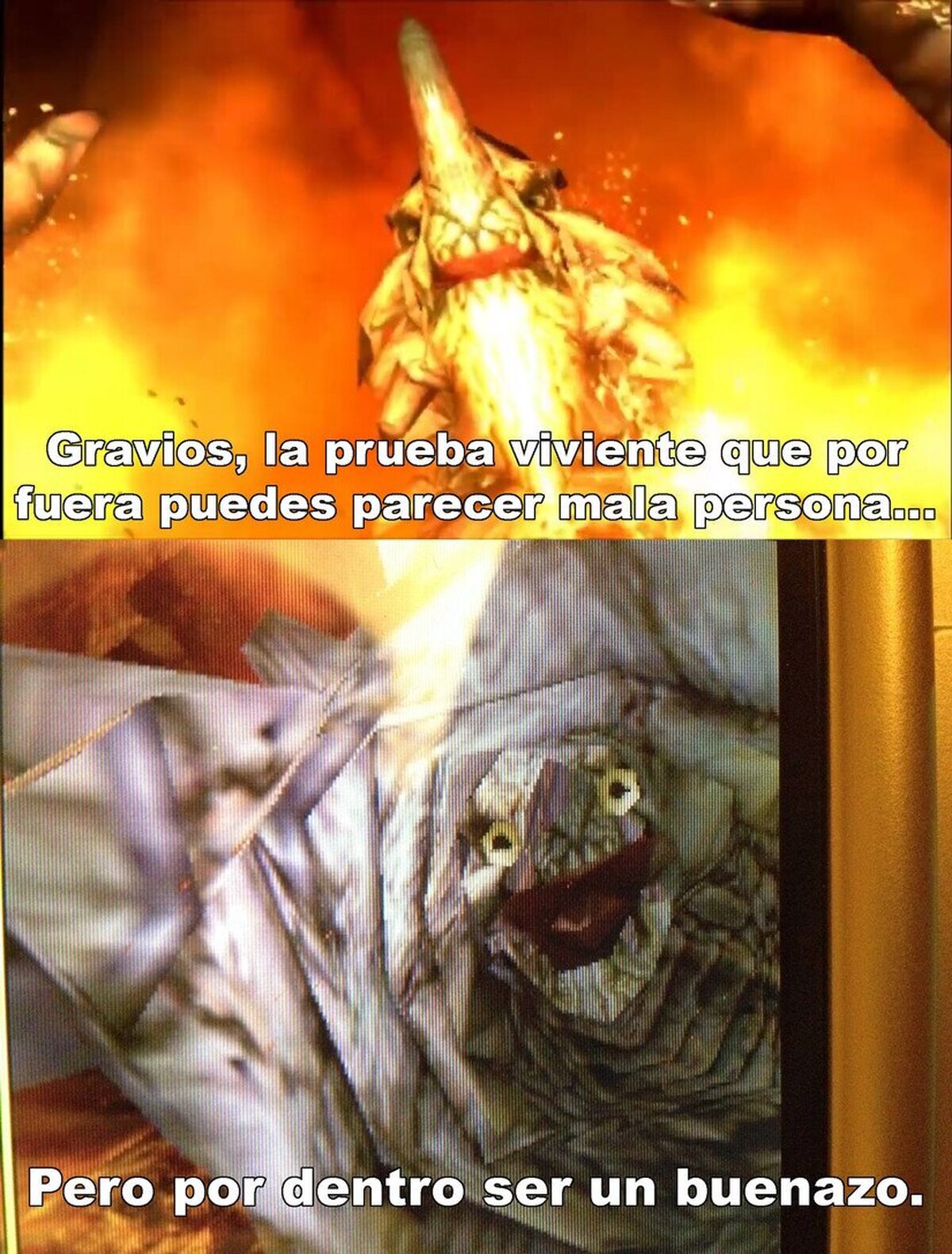 Gravios es un buenazo por dentro