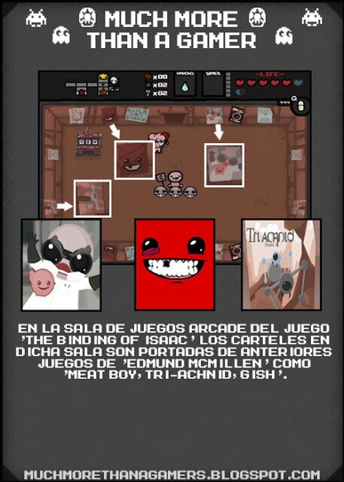 Guiños en The Binding of Isaac