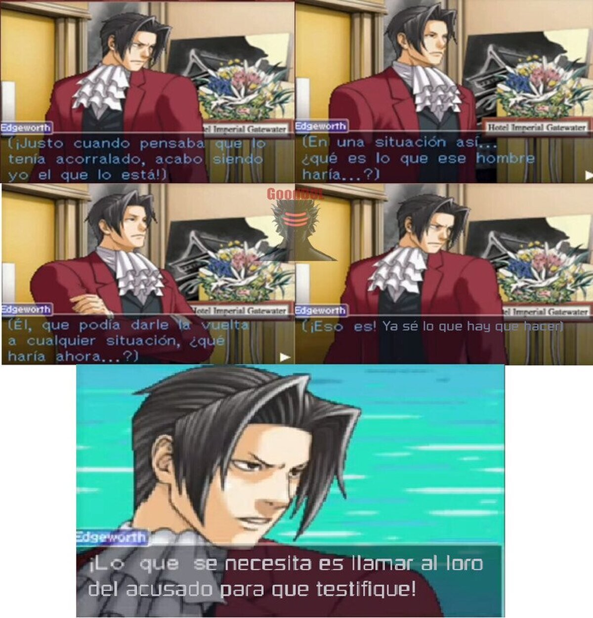 Las escuelita de Phoenix Wright