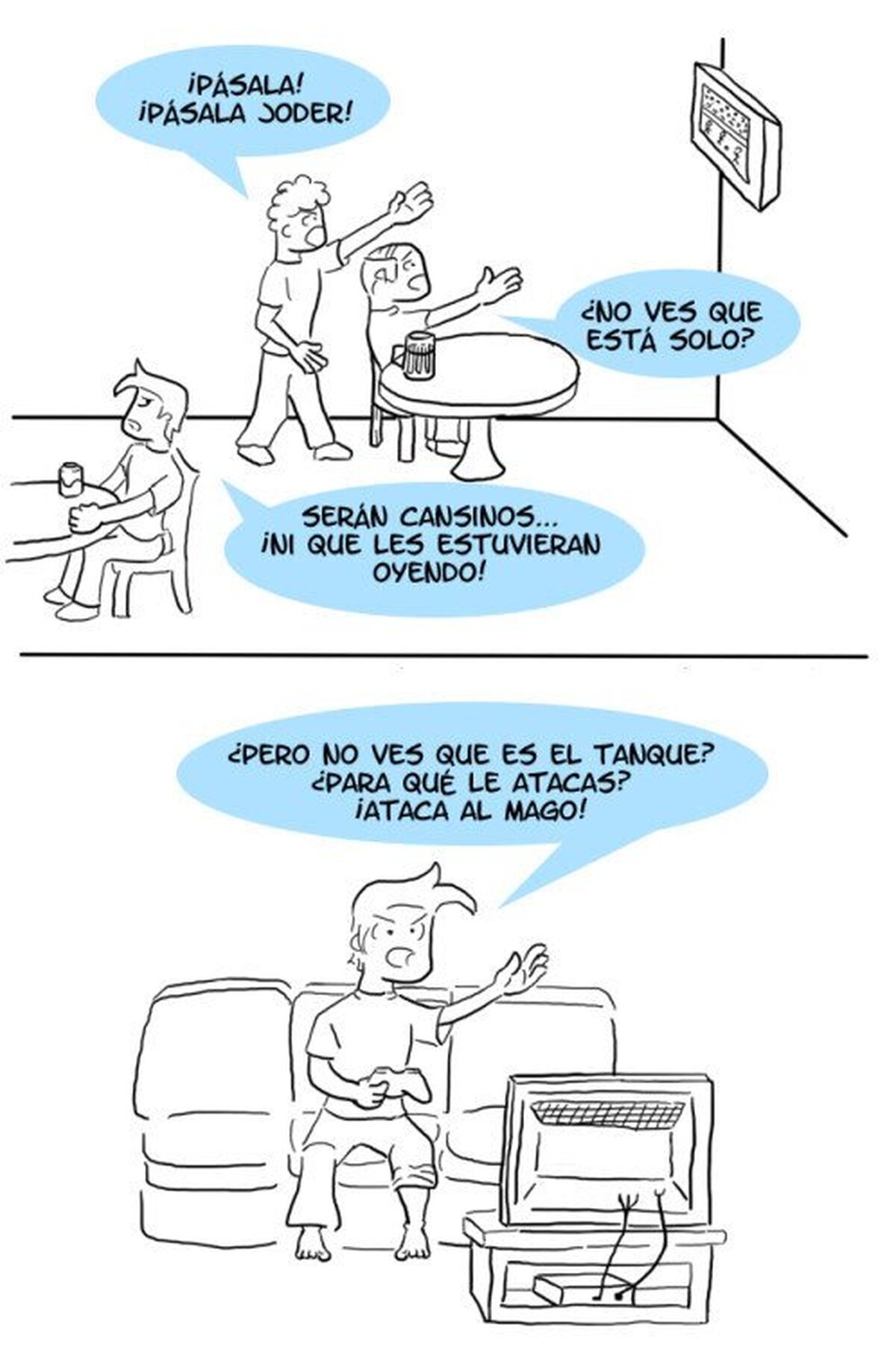 Nos quejamos del fútbol, pero es que somos iguales 