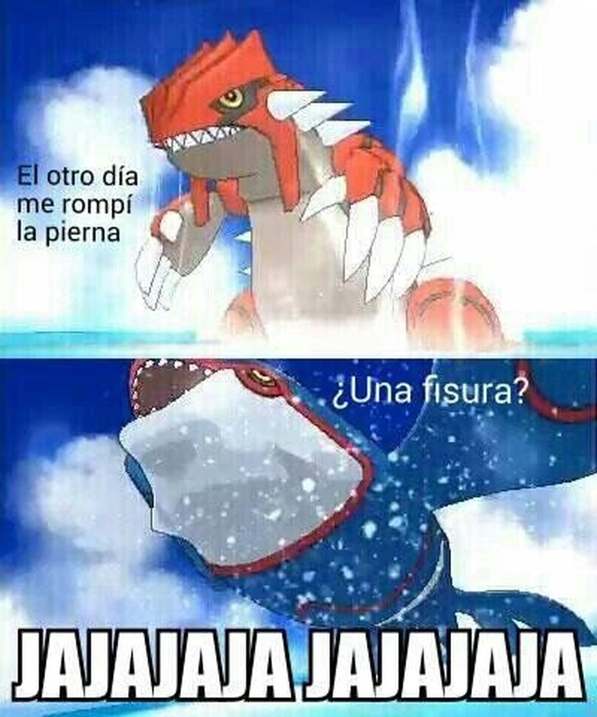 Todos tenemos ese amigo como Groudon...