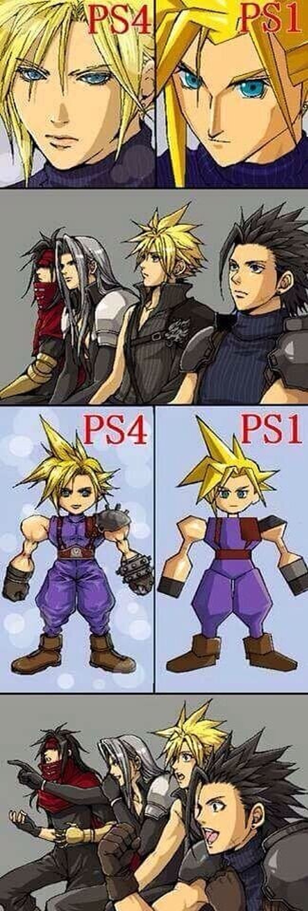 Lo que emociona de FFVII REMAKE