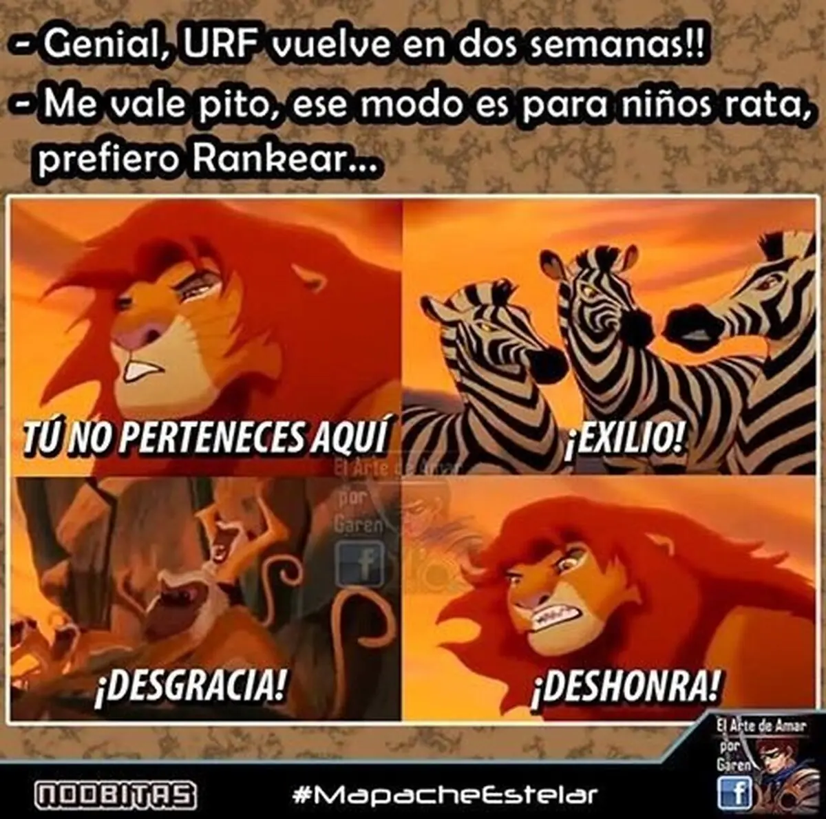 Cuando alguien no se emociona por la vuelta de URF
