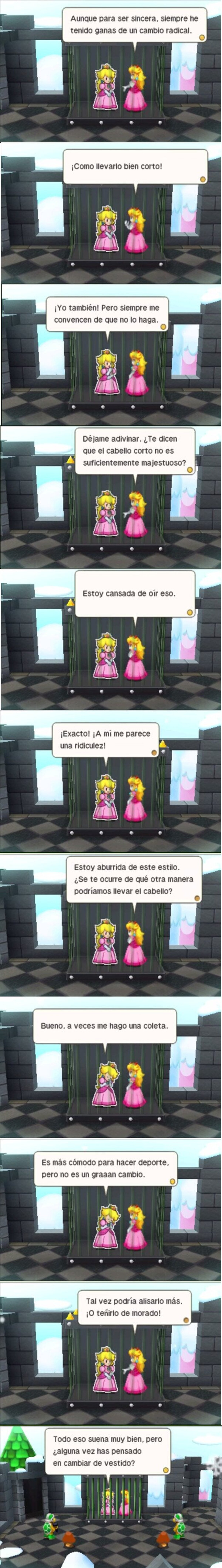 Peach quiere un cambio refrescante en su vida