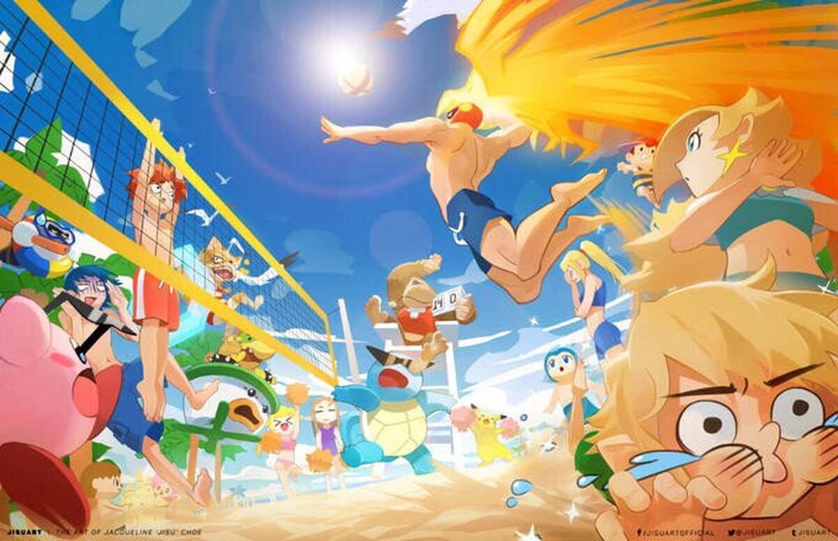 Nunca juegues a volleyball contra Captain Falcon