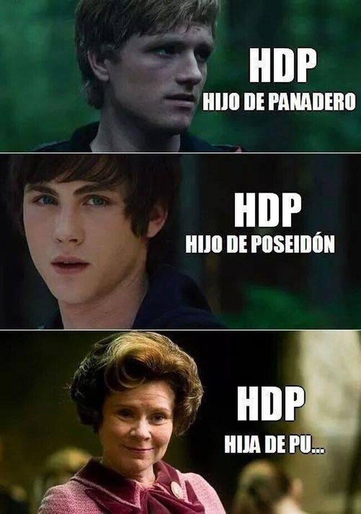 Definición gráfica de HDP
