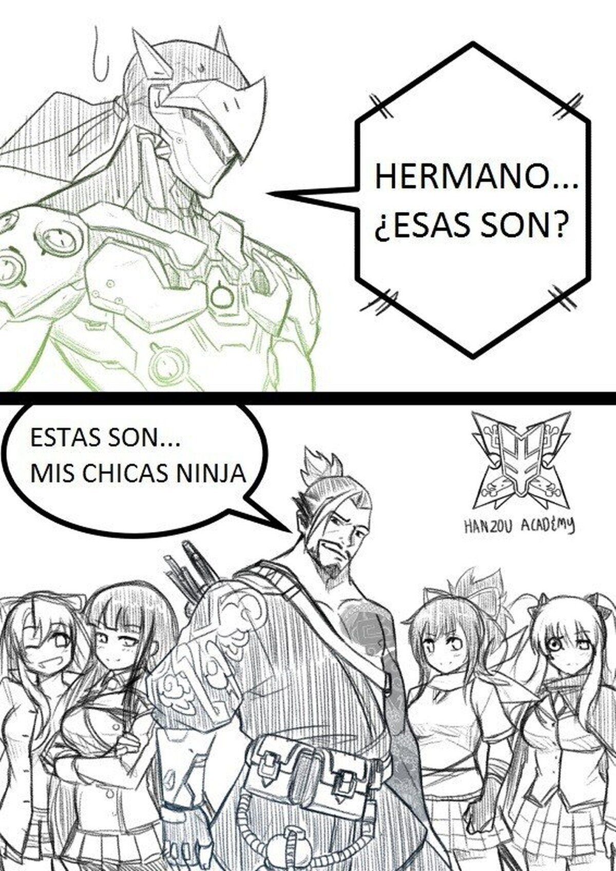 Quien necesita hermanos cuando tienes tu propia academia de Ninjas
