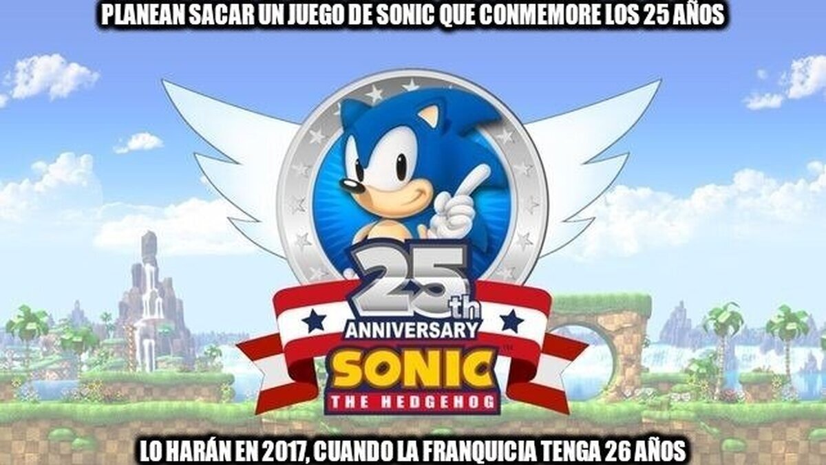 Festejar los 25 años a los 26, muy lógico