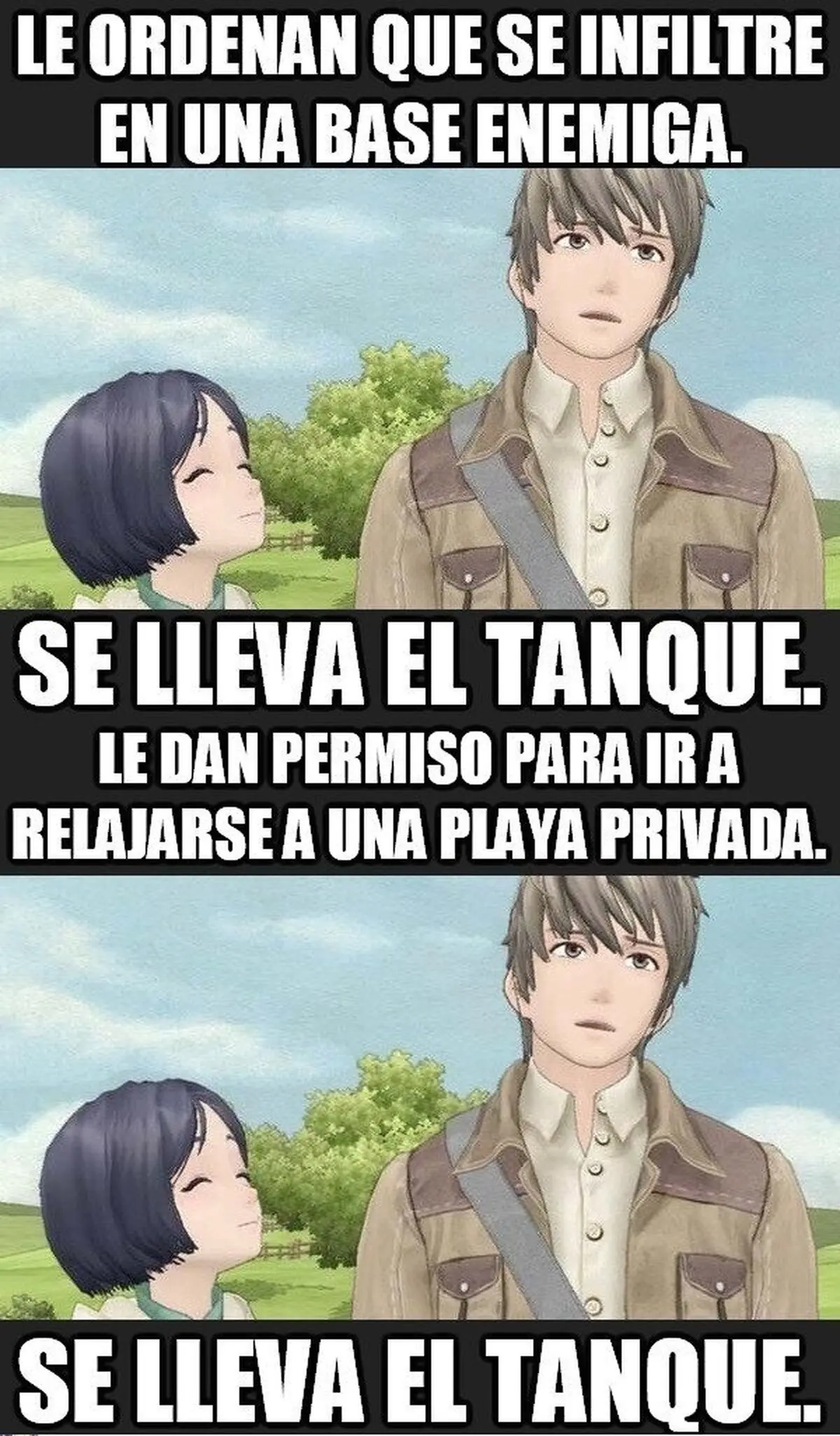 Sabemos que te gusta el Edelweiss pero todo tiene un límite Welkin.