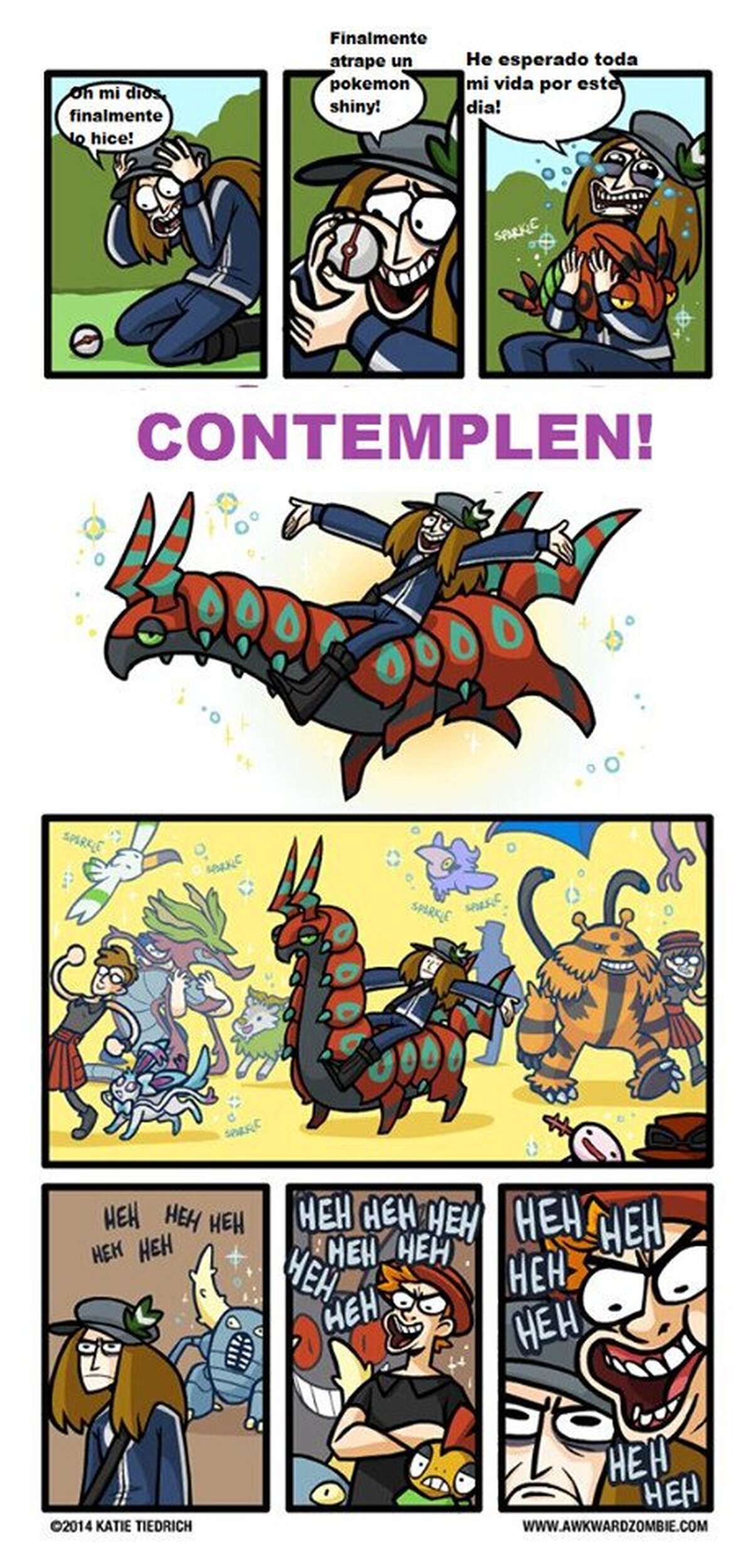 Cuando todo el mundo tiene Shinies (aunque normalmente ilegales) ya no tiene tanta gracia
