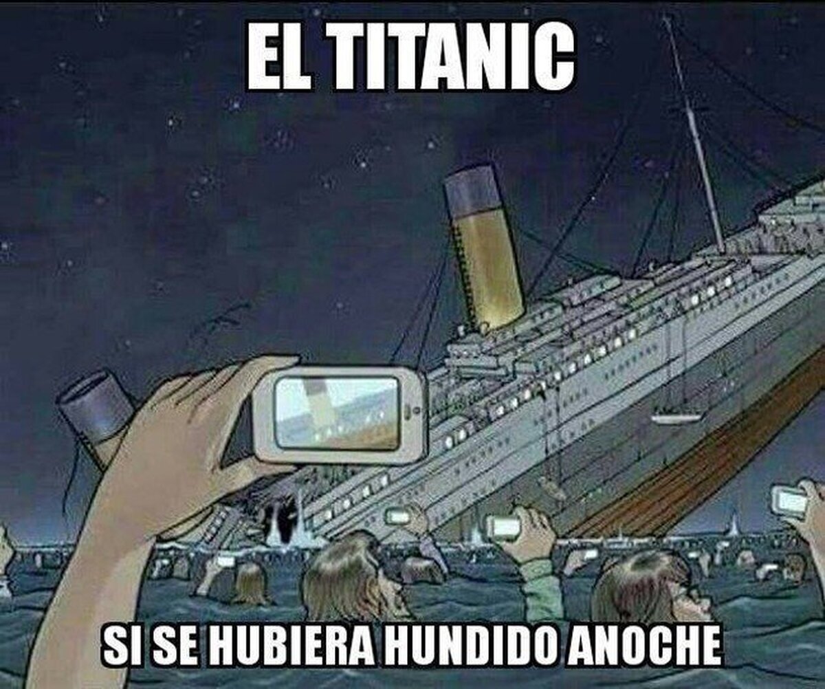 Y toda la gente como borregos
