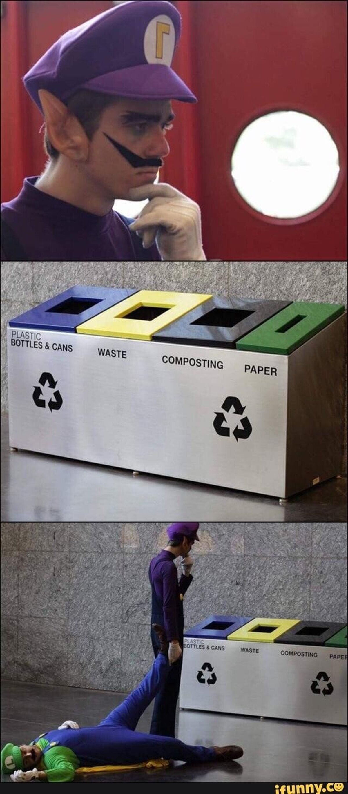 Hasta los villanos reciclan