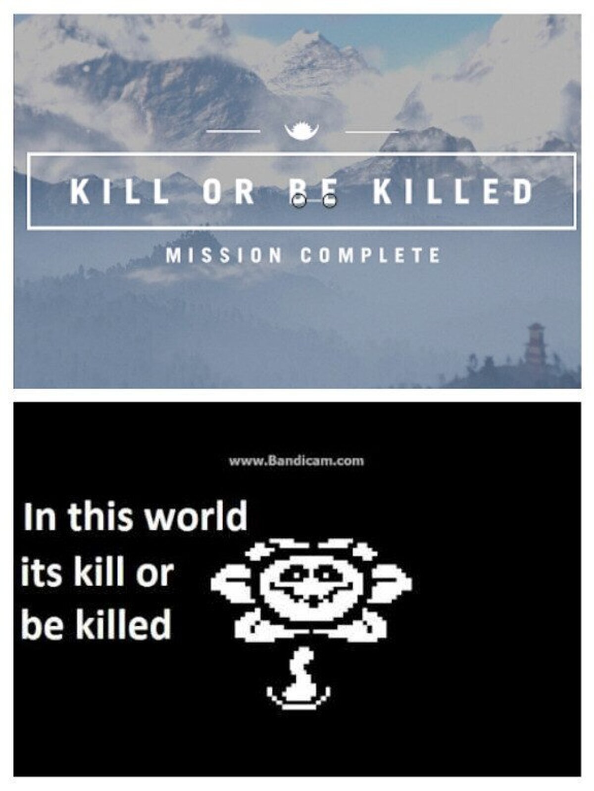 Cuando Flowey ya pasó por Kyrat