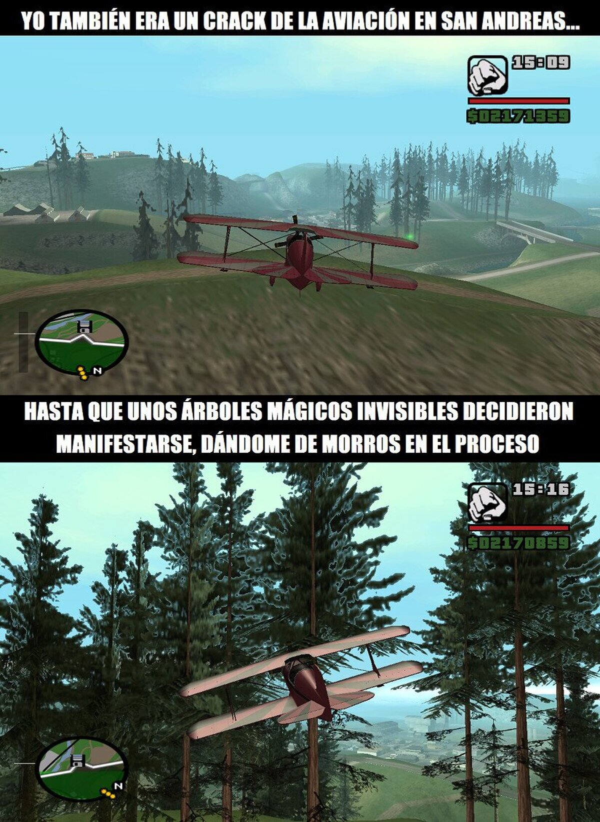 Dichosos árboles, ¡OS DEBERÍAN TALAR A TODOS!