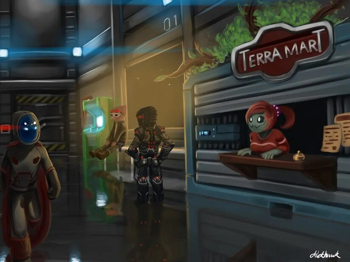 ARTWORK: Un día normal en el Puesto Espacial
