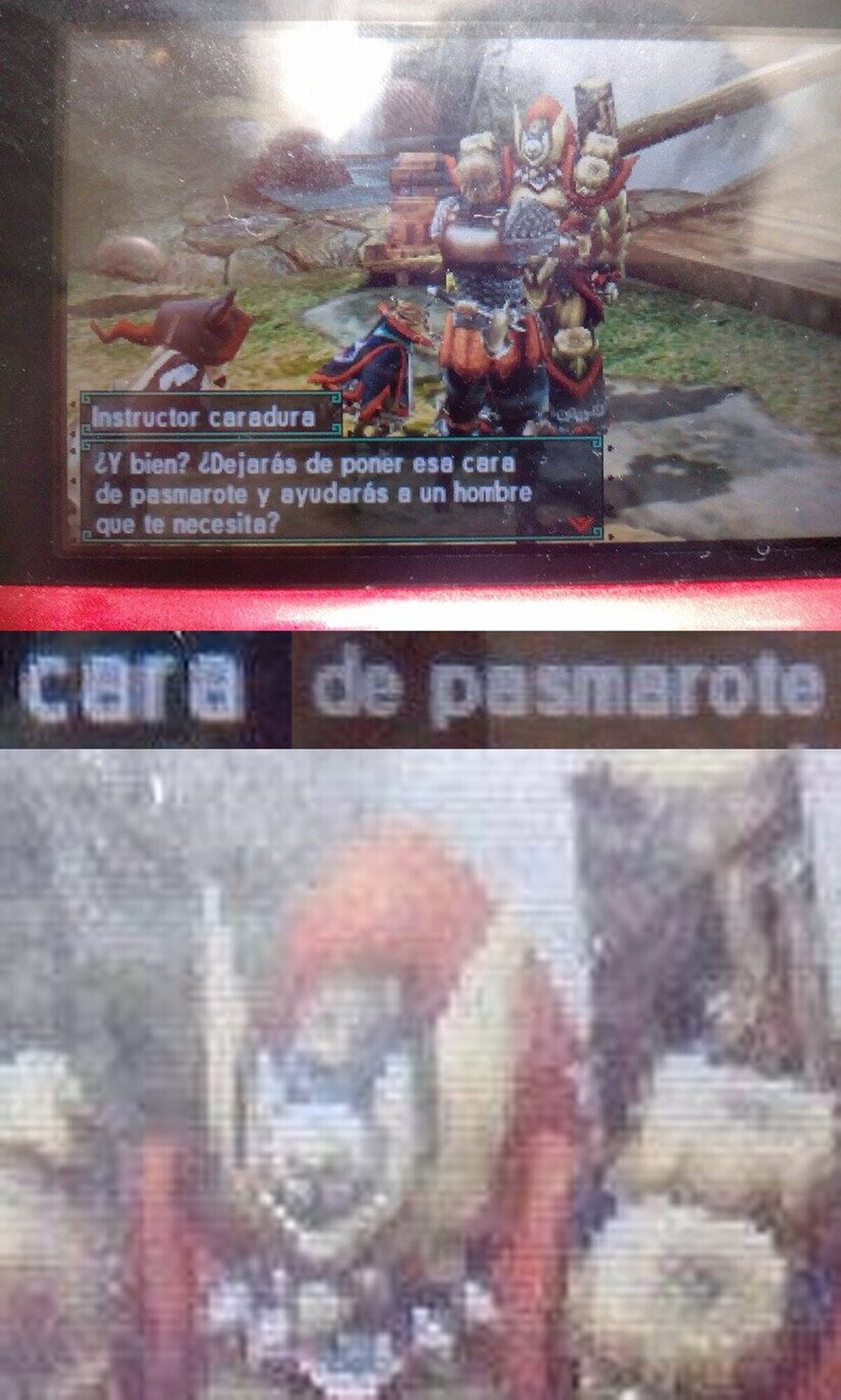 ¿Pero se puede saber cómo me ven la cara con este casco?