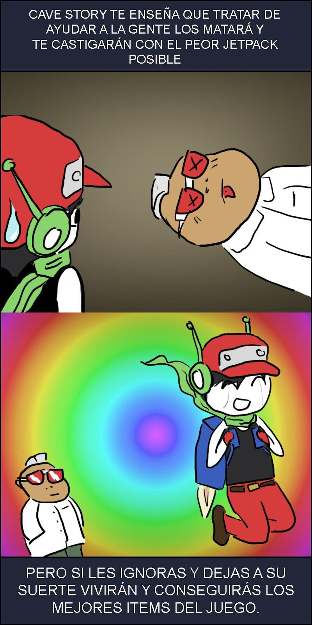 Lecciones morales de Cave Story
