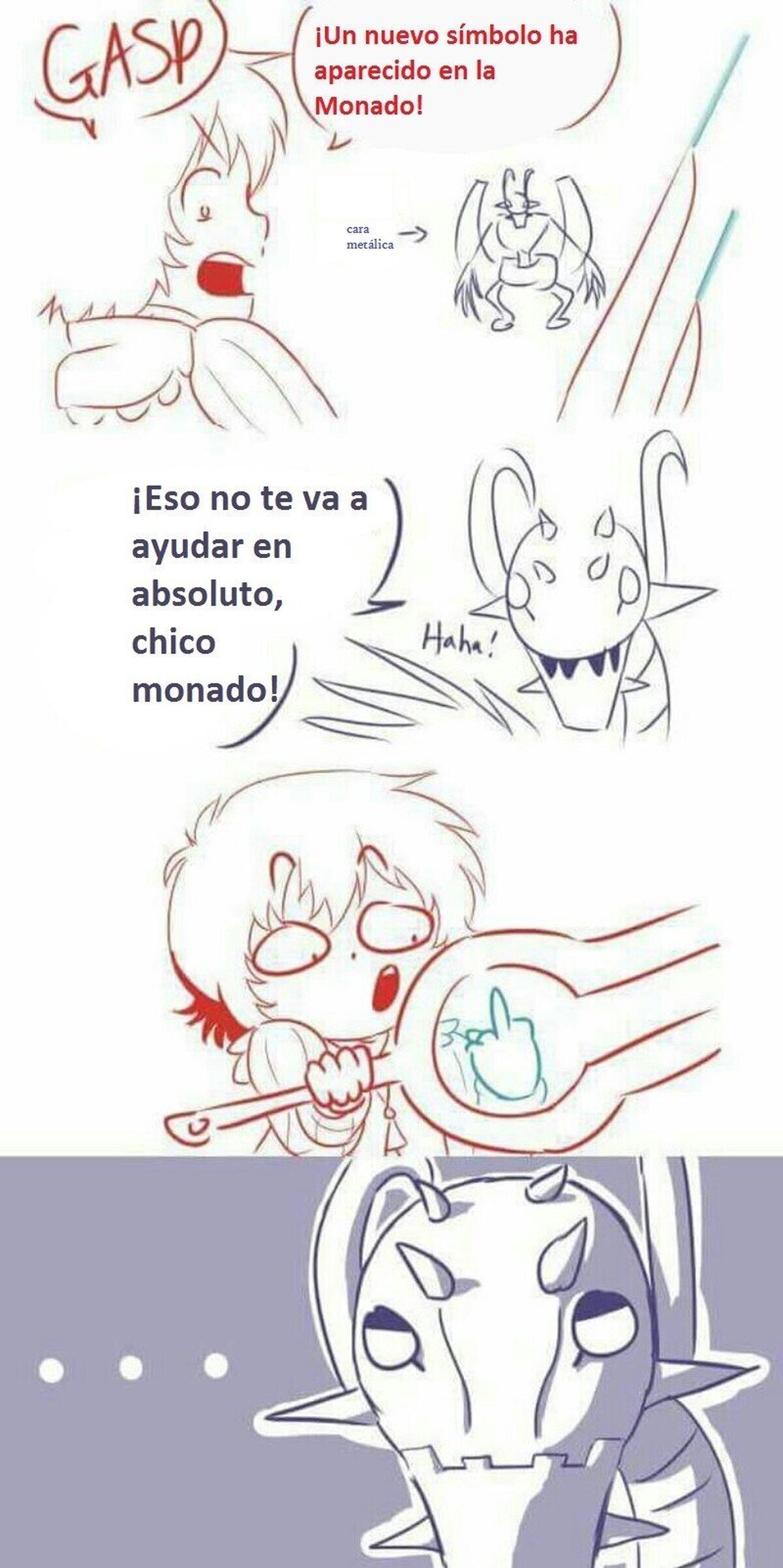 Eso ha sido muy poco adulto Shulk