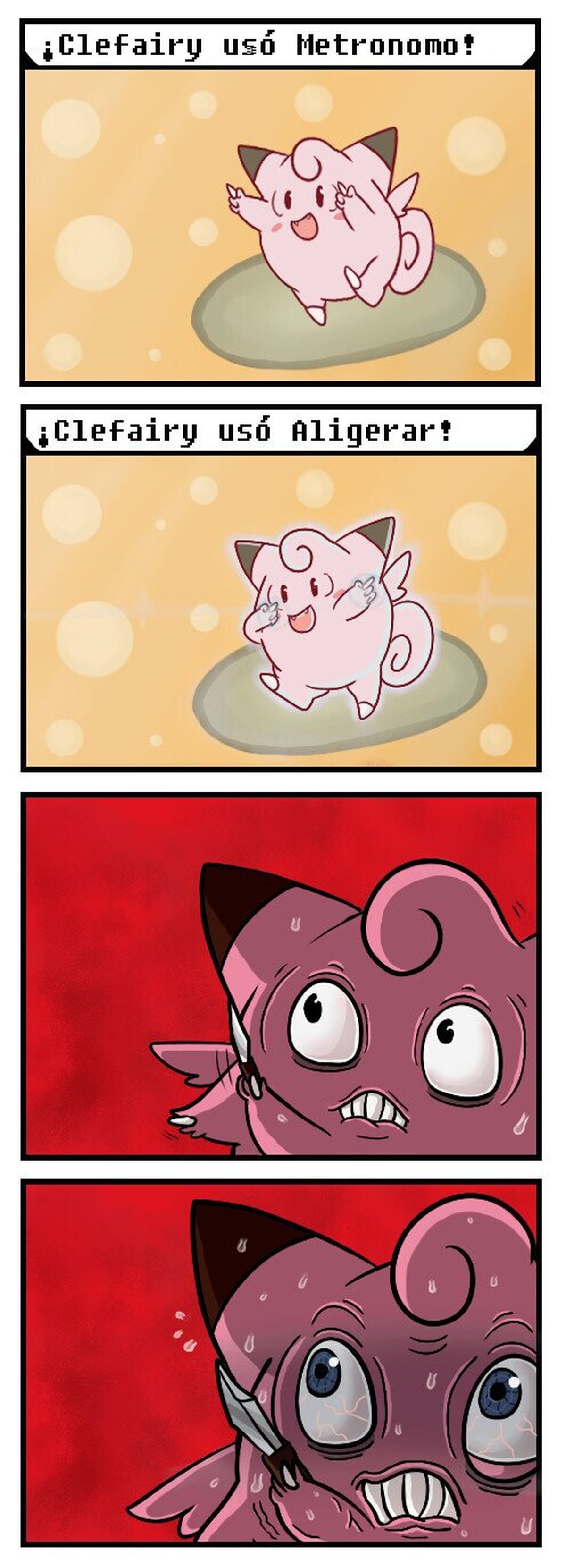 ¡Venga, Clefairy, baja de peso!