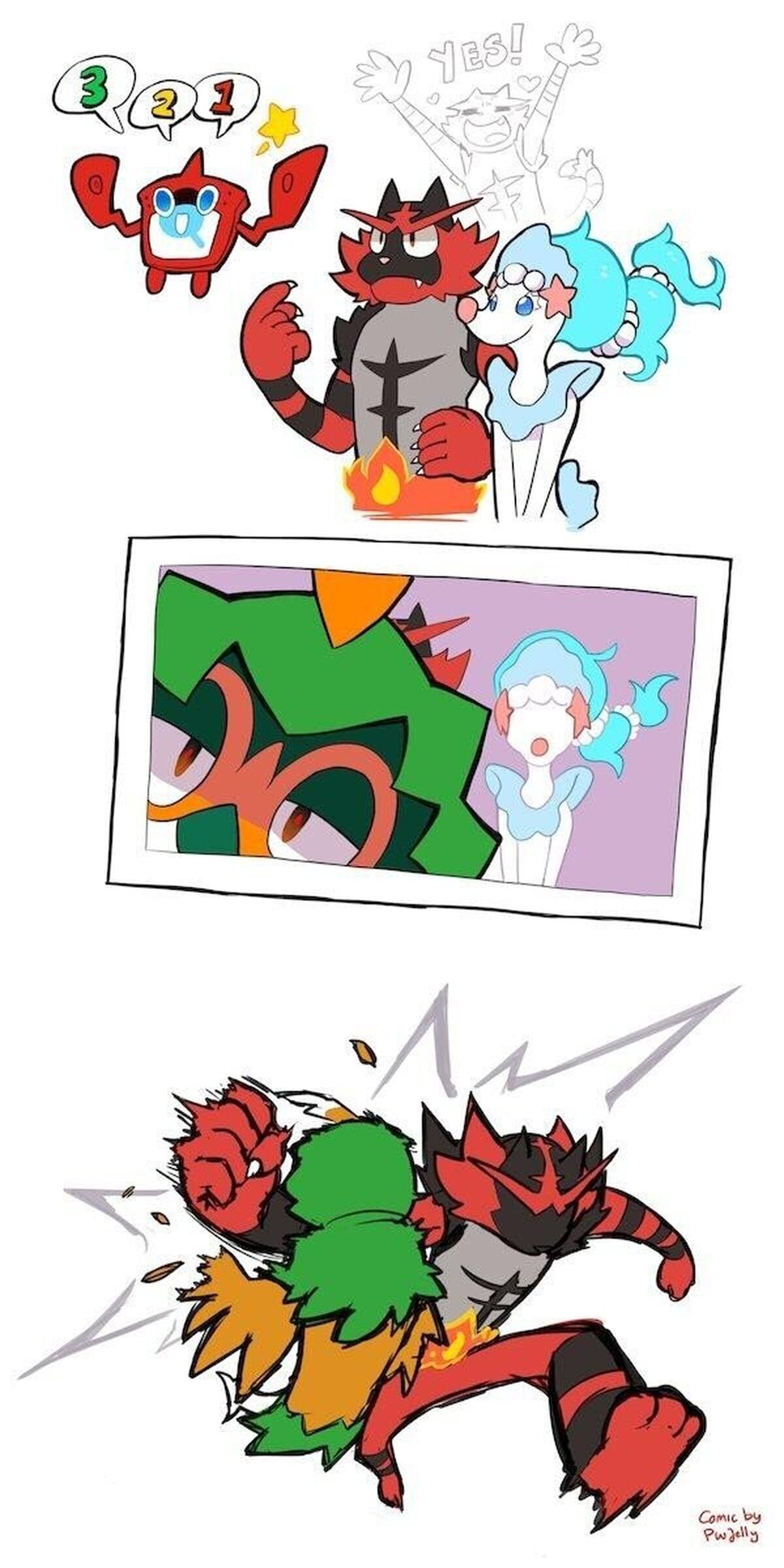 No es buena idea enfadar a Incineroar