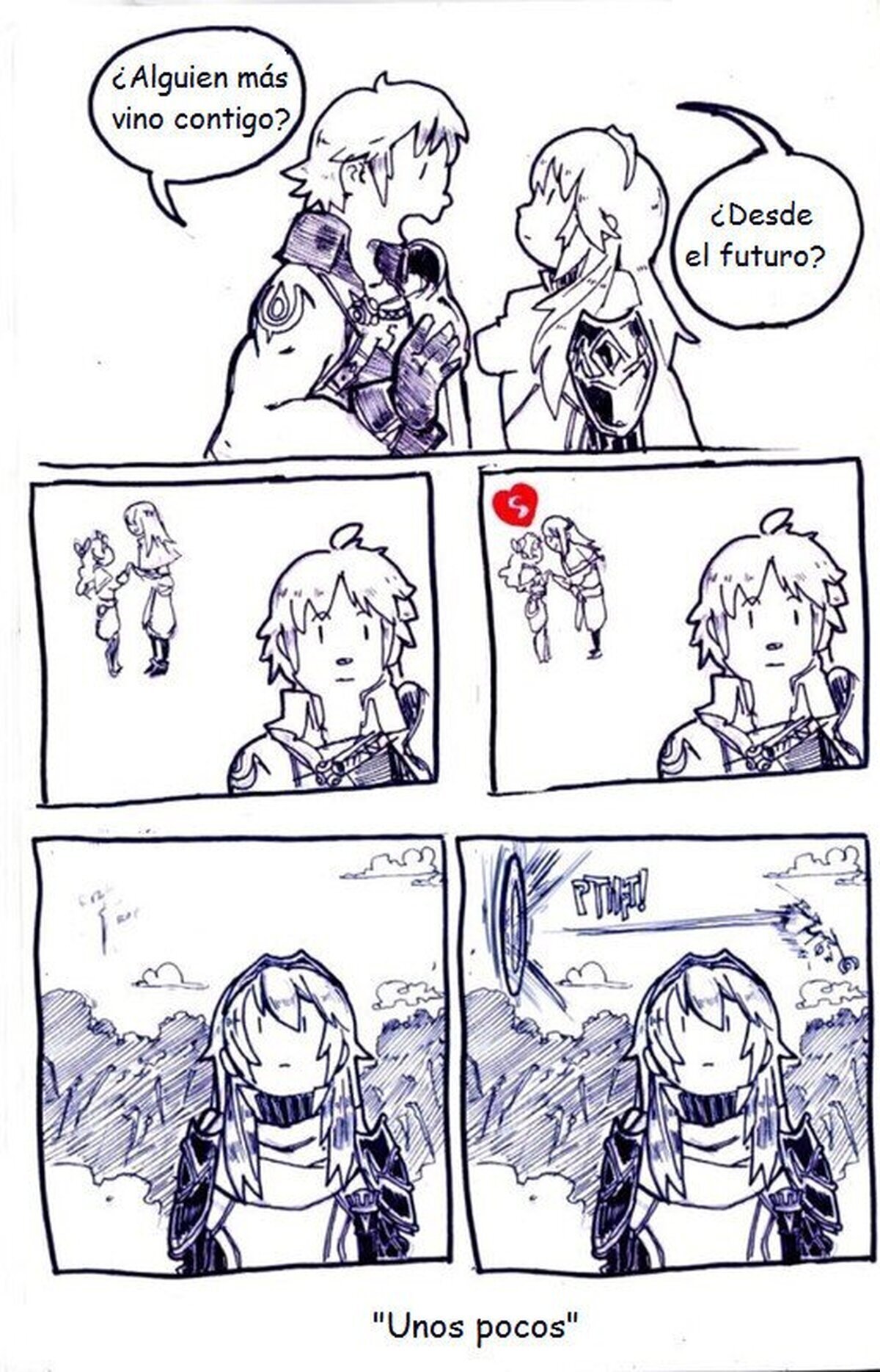 Y así es como llegan los niños