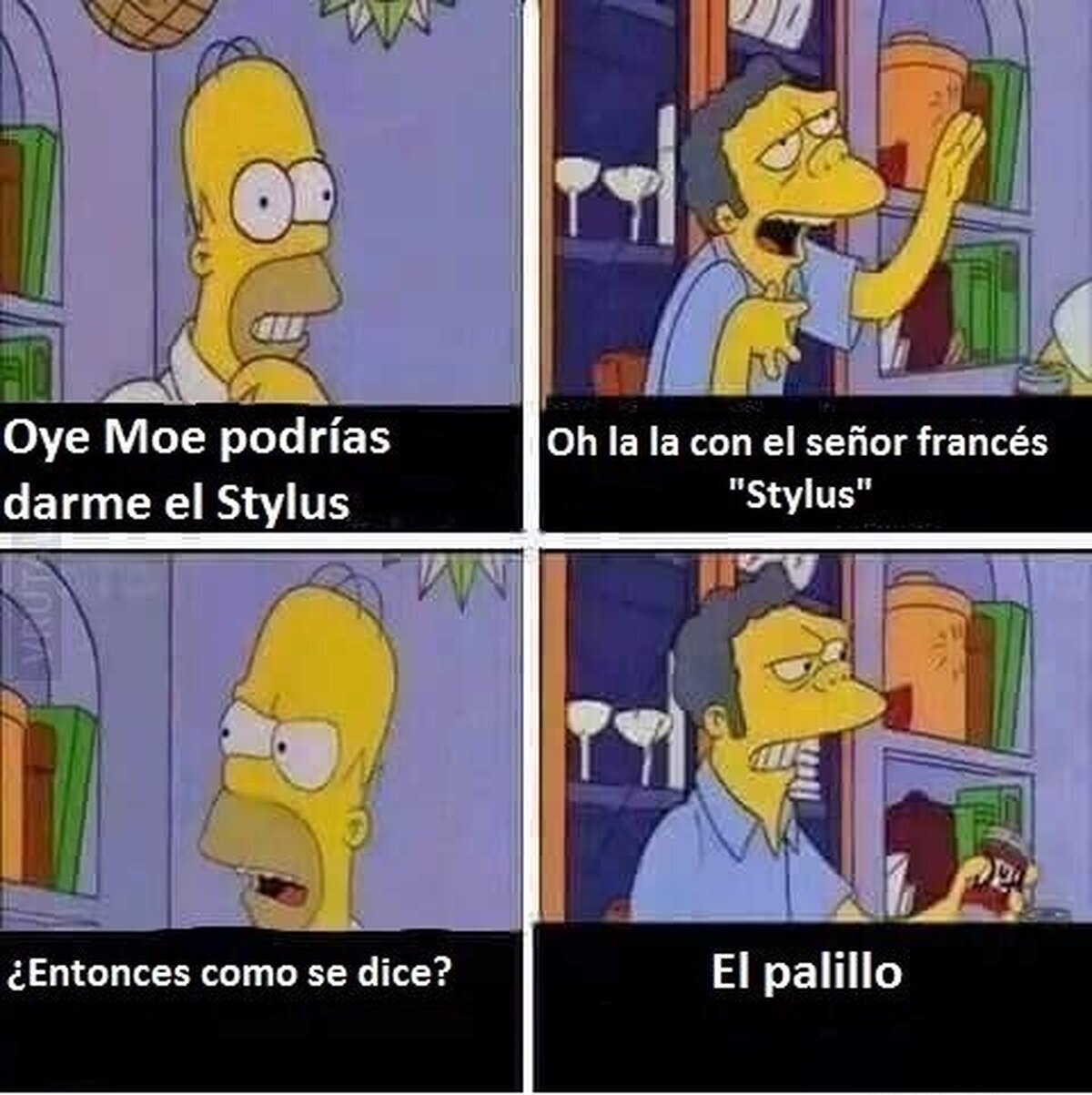 El stylus...