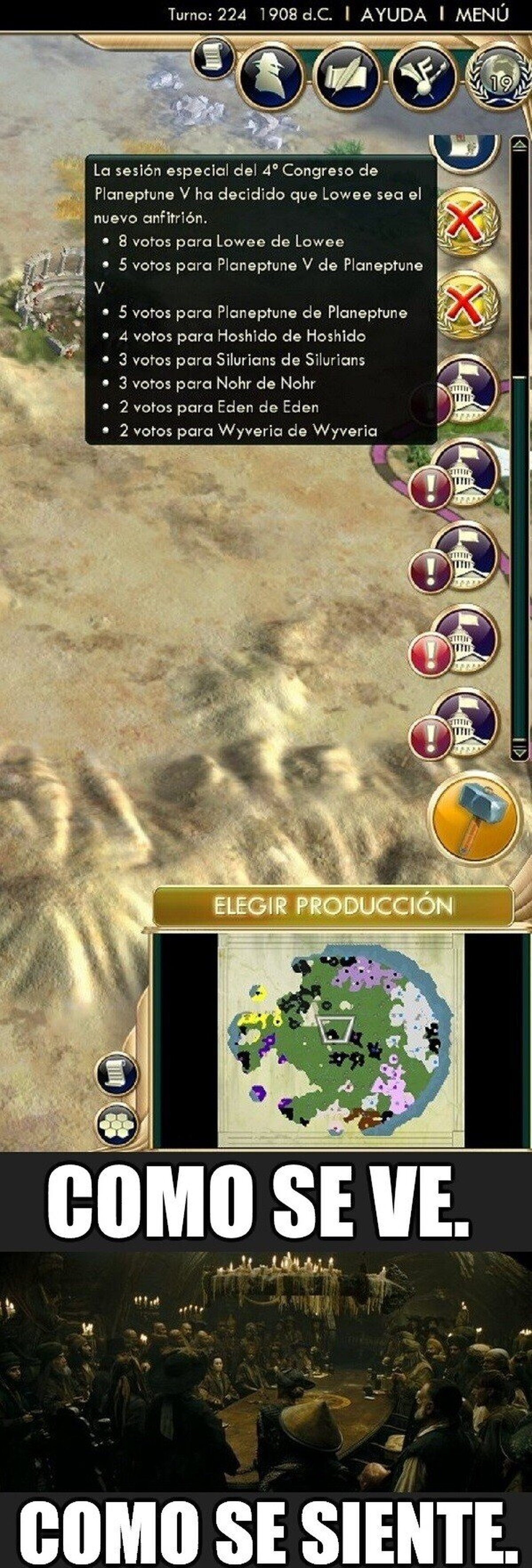 Las votaciones para anfitrion del congreso mundial me suenan de algo…