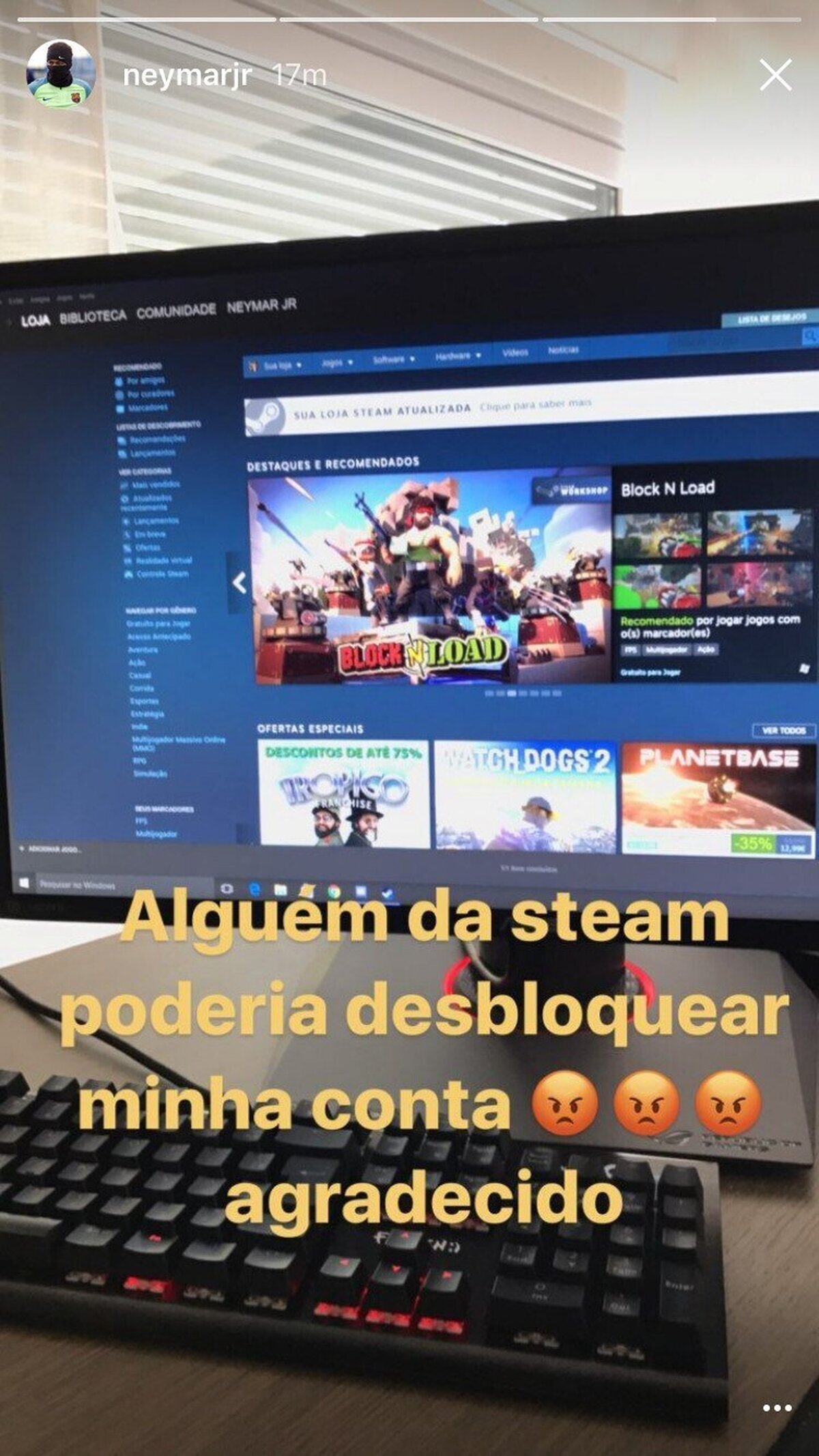 Neymar es miembro de la master race
