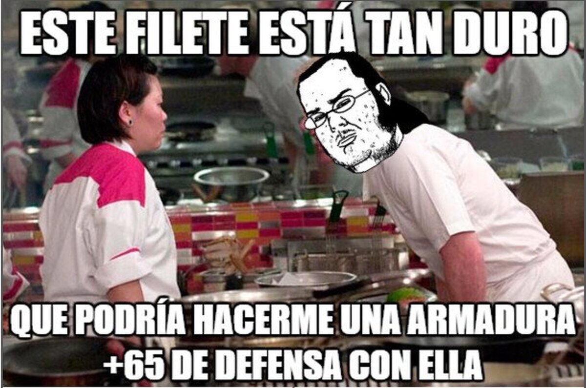 Cuando el Profe de Gastronomía sabe de juegos de Rol, (soy consciente del error gramático al final .