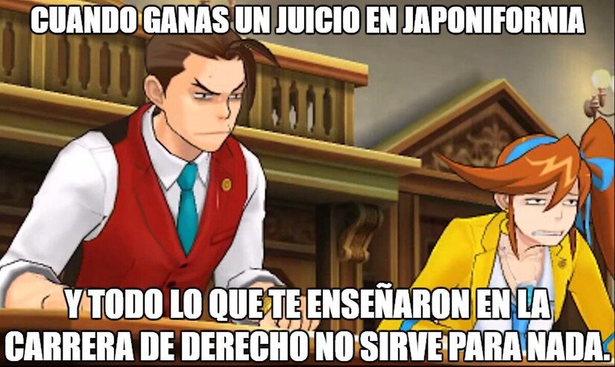En Japonifornia la abogacía es de locos.