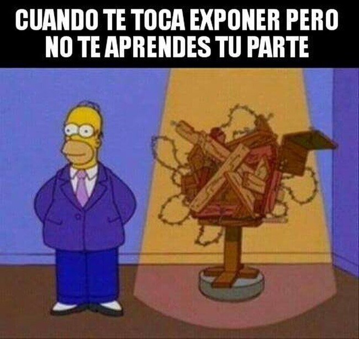 Si te quedas callado y miras a la gente muy intensamente funciona