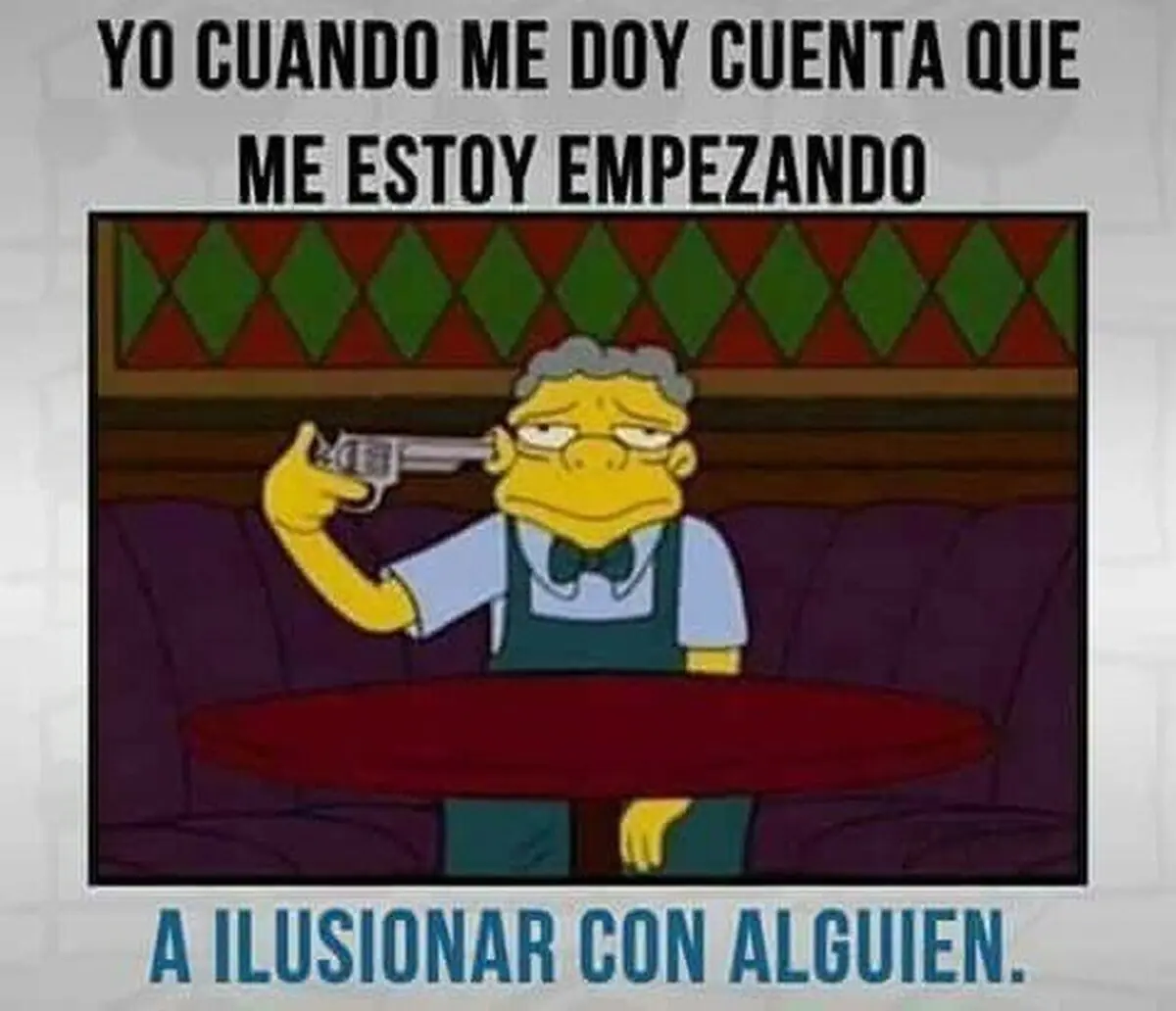 Y sabes que no te hará ni puñetero caso