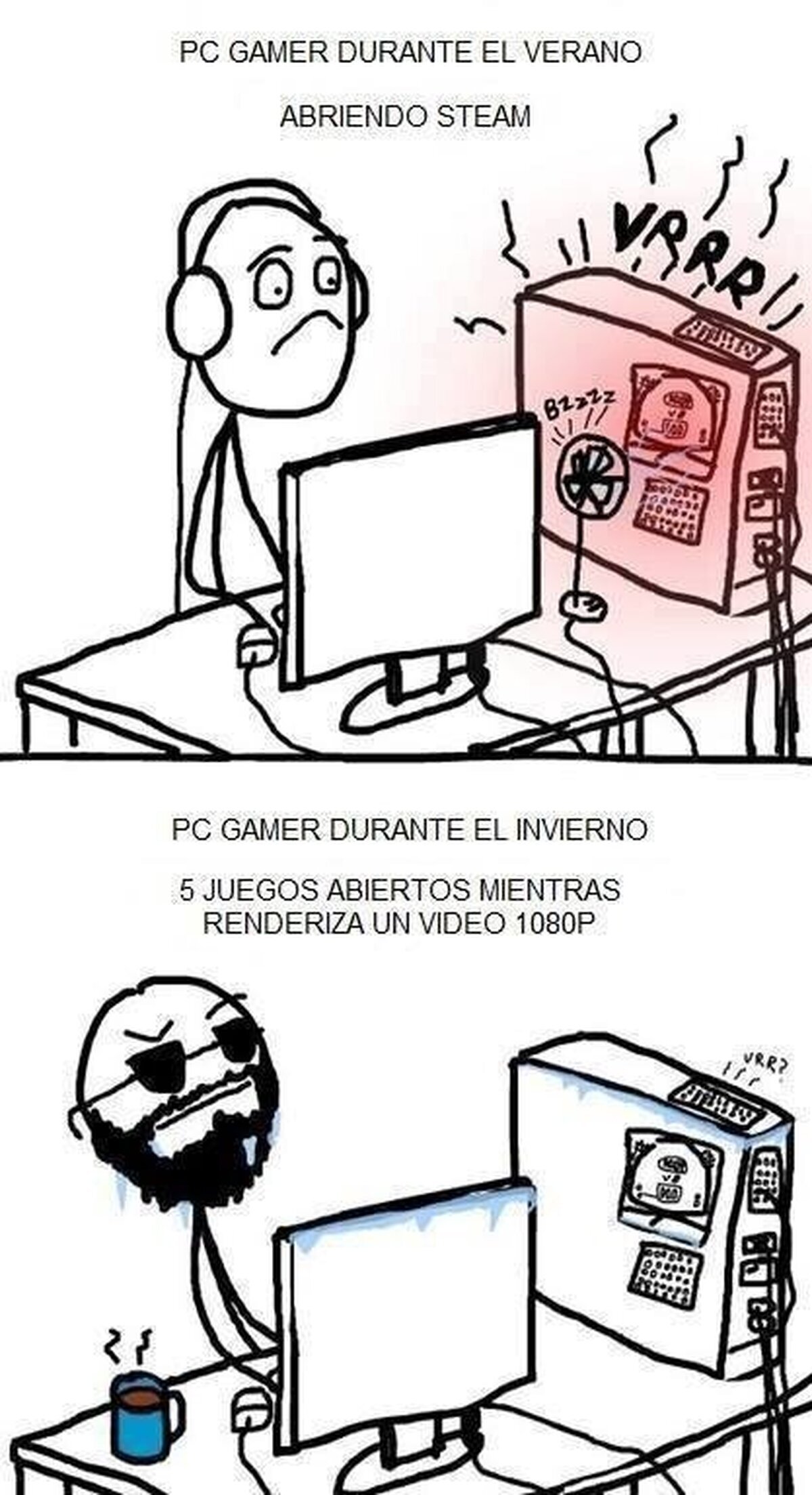 Hace calor y tu PC lo sabe
