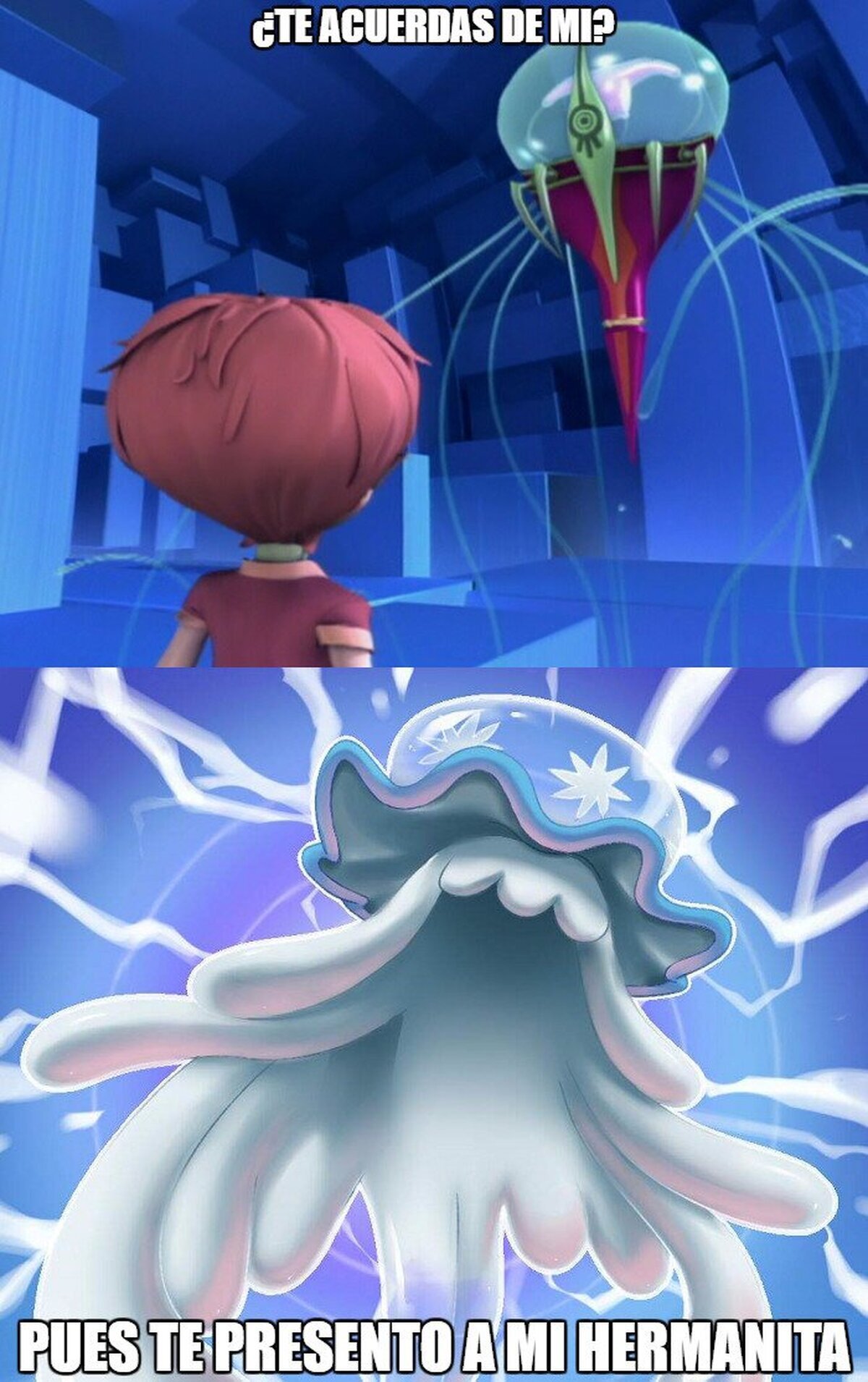 La familia Medusa comecerebros.
