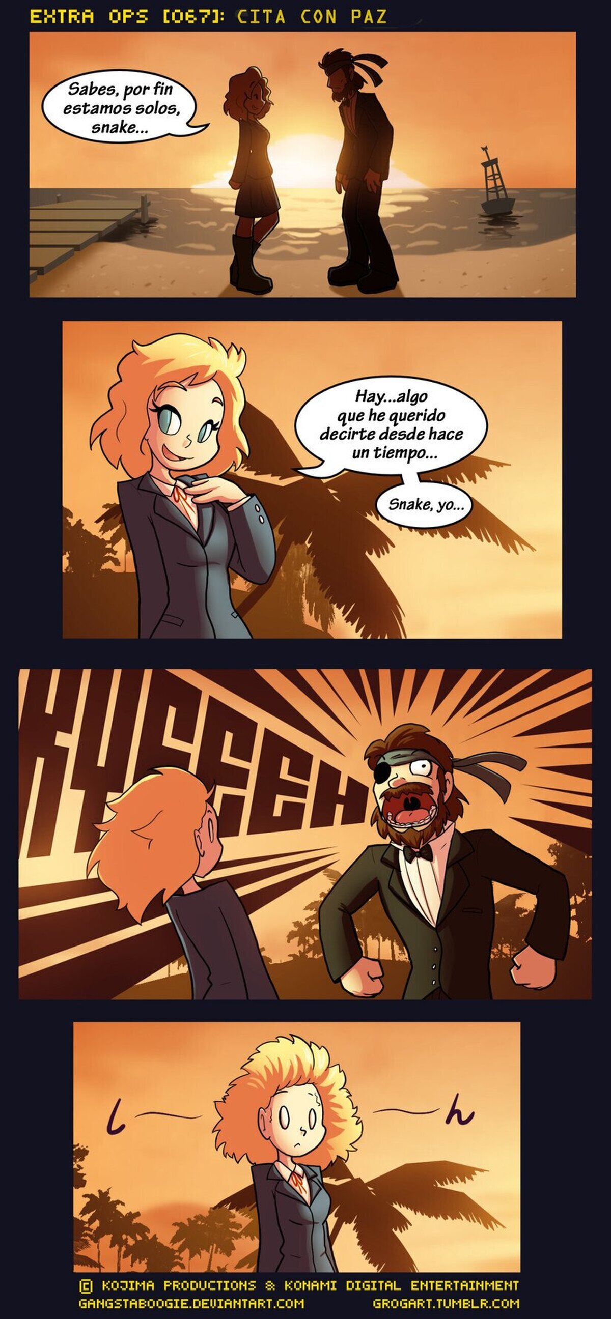 Como enamorar a una mujer: Big Boss versión. Por Grogart
