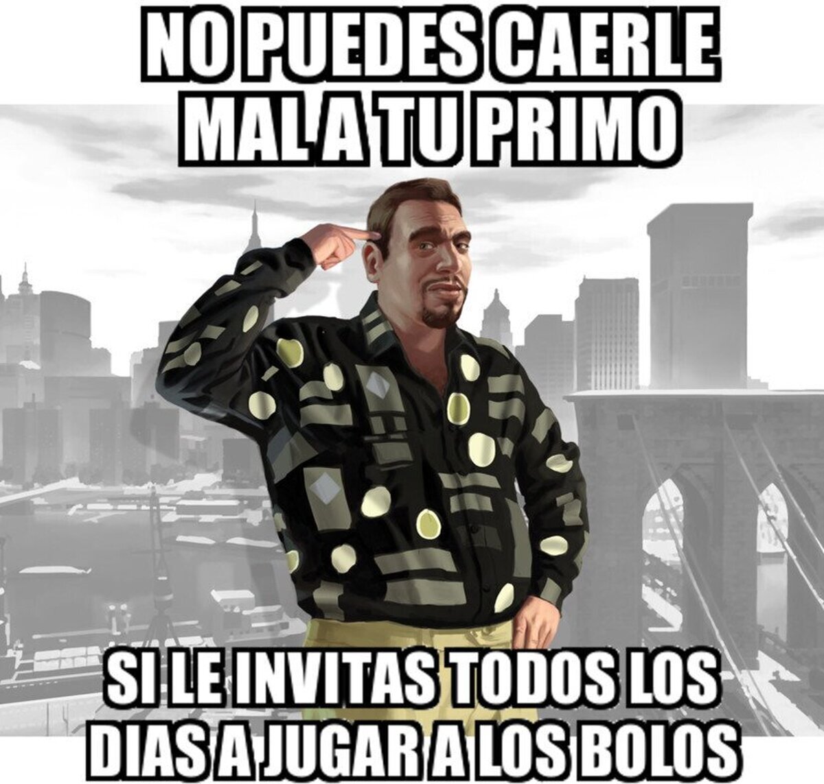 Cuando tienes el bolo por cerebro y la bola por estómago