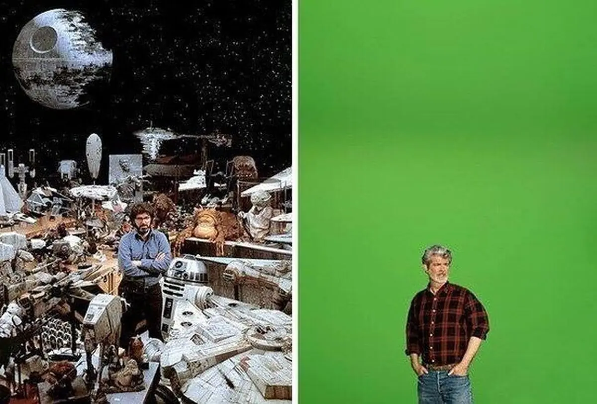 Antes y después del cine de George Lucas
