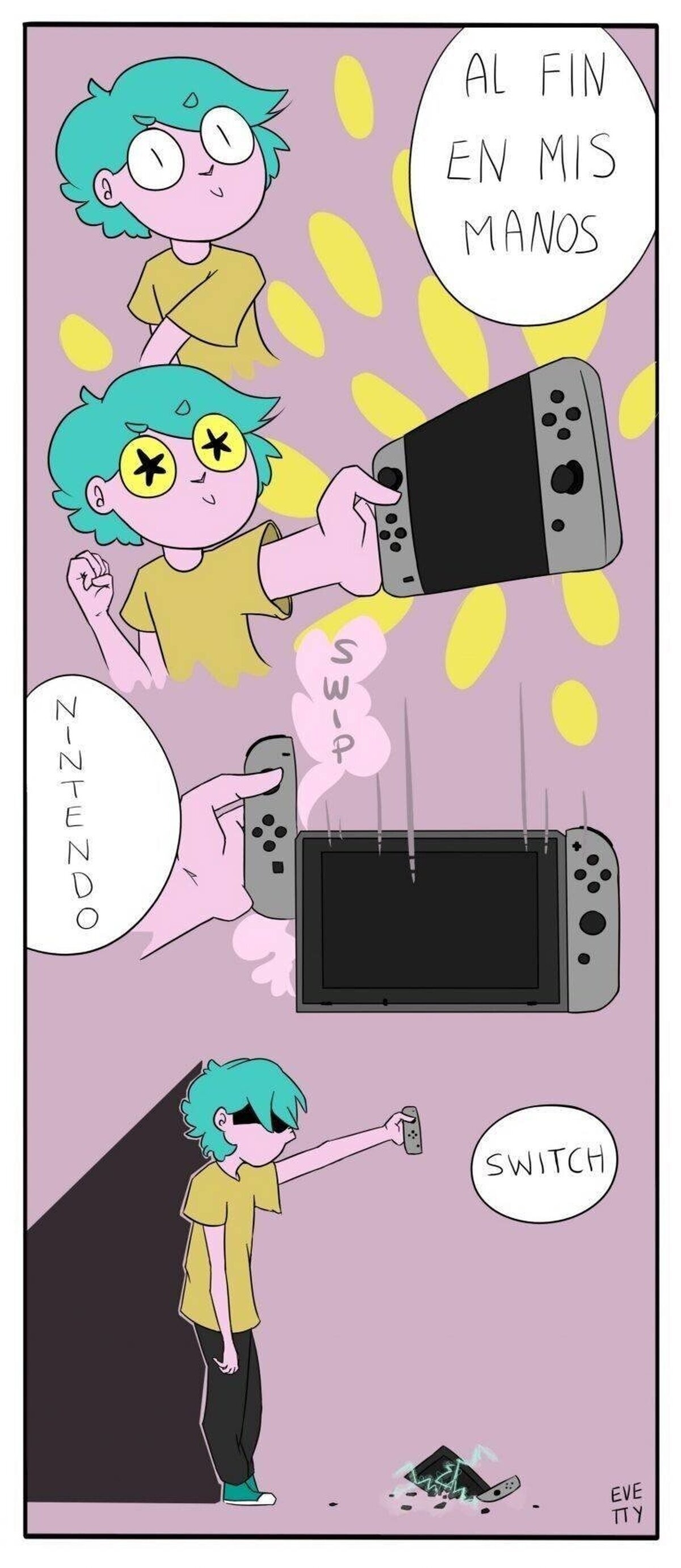 El típico problema con los Joy-Con. Por EVETTY