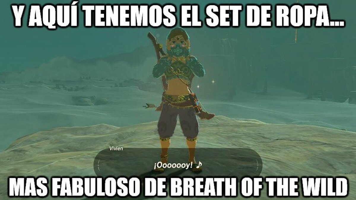 Cuando tienes que derrotar a ganon pero nada te impide estar DI-VI-NA.