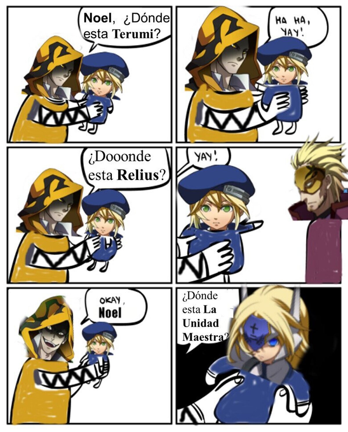 La historia principal de Blazblue in a nutshell. 
