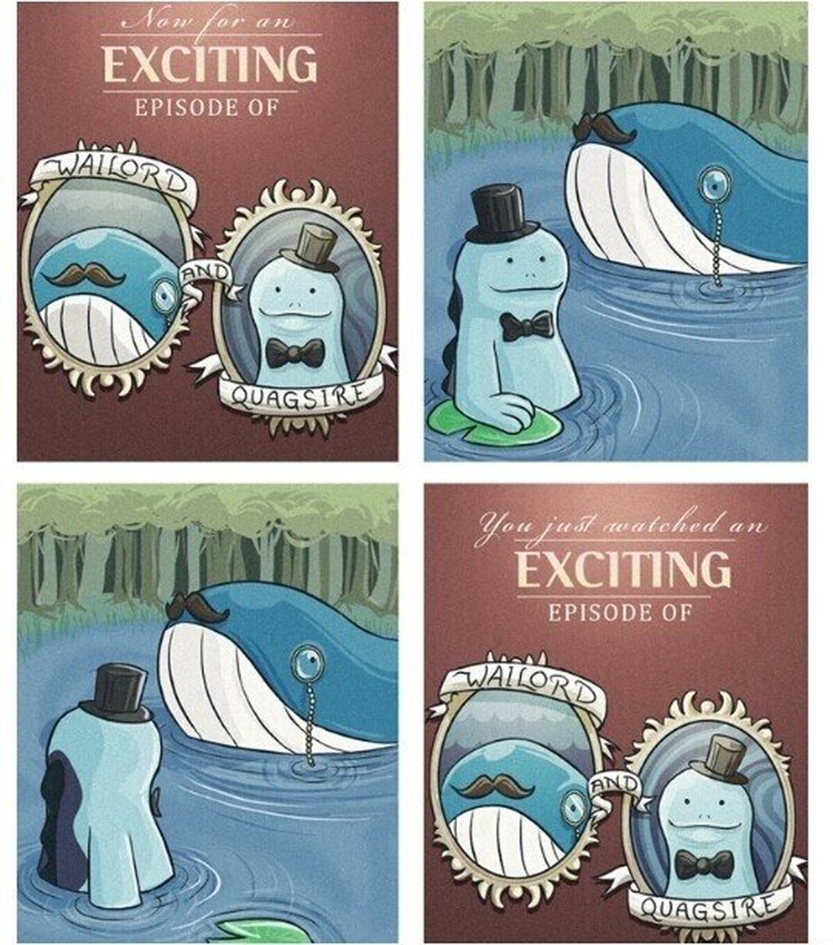 Las aventuras de Wailord y Quagsire