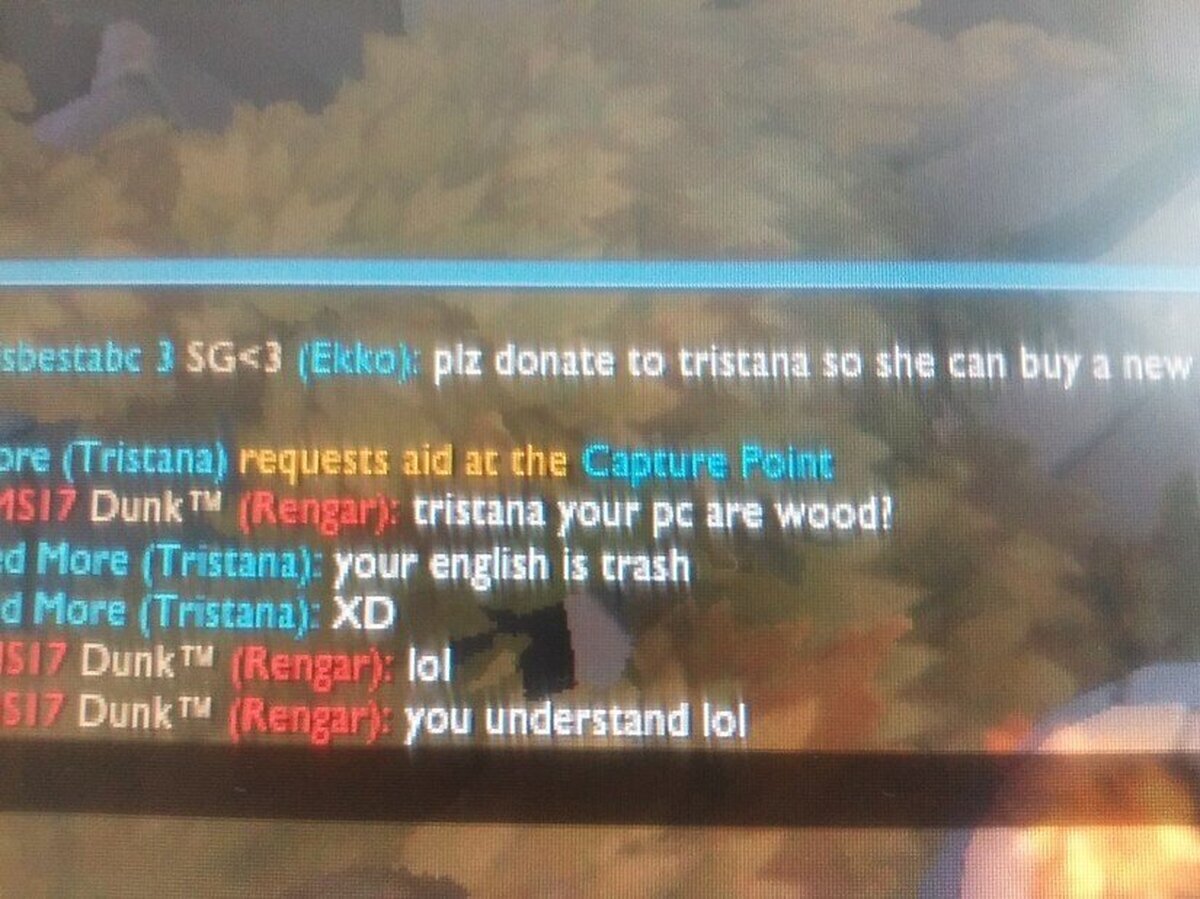 Perfecto argumento: ur english is trash 