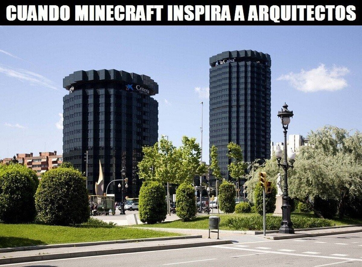 Y decían que solo los sims te inspiraban a ser arquitecto...