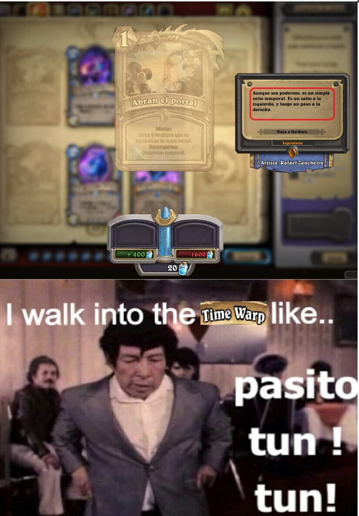 Pasito tun tun, El pasito tun tun¡