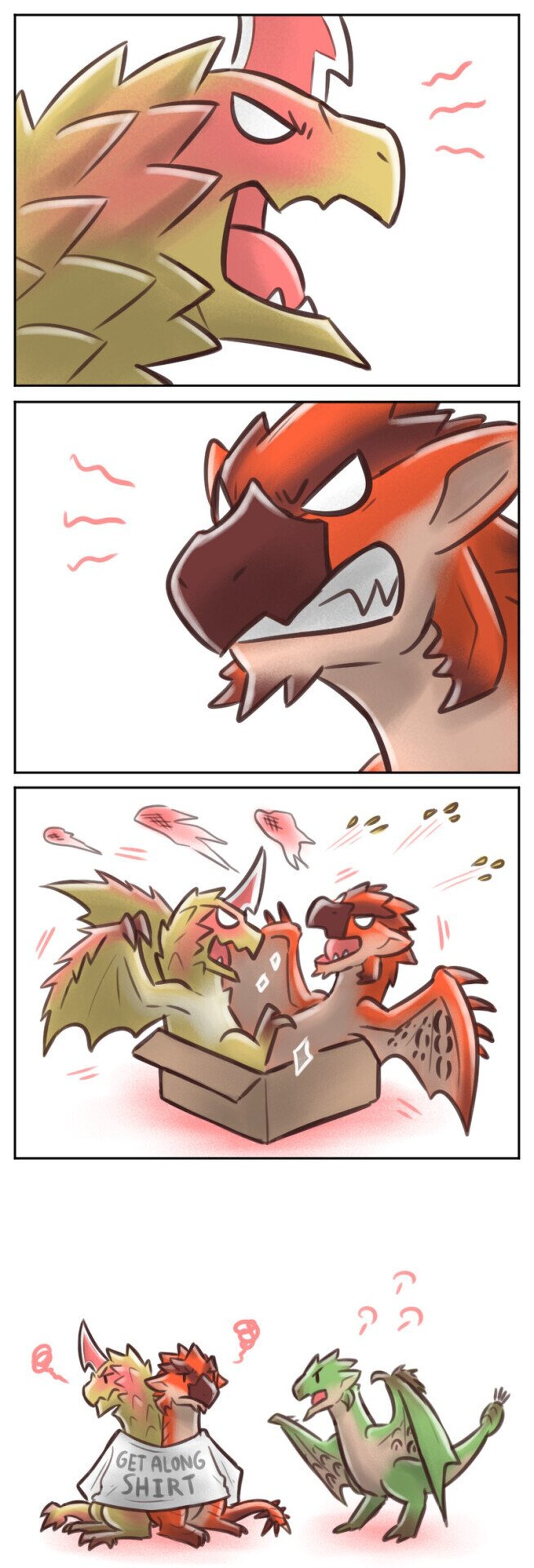 Cuando dos monstruos se llevan fatal