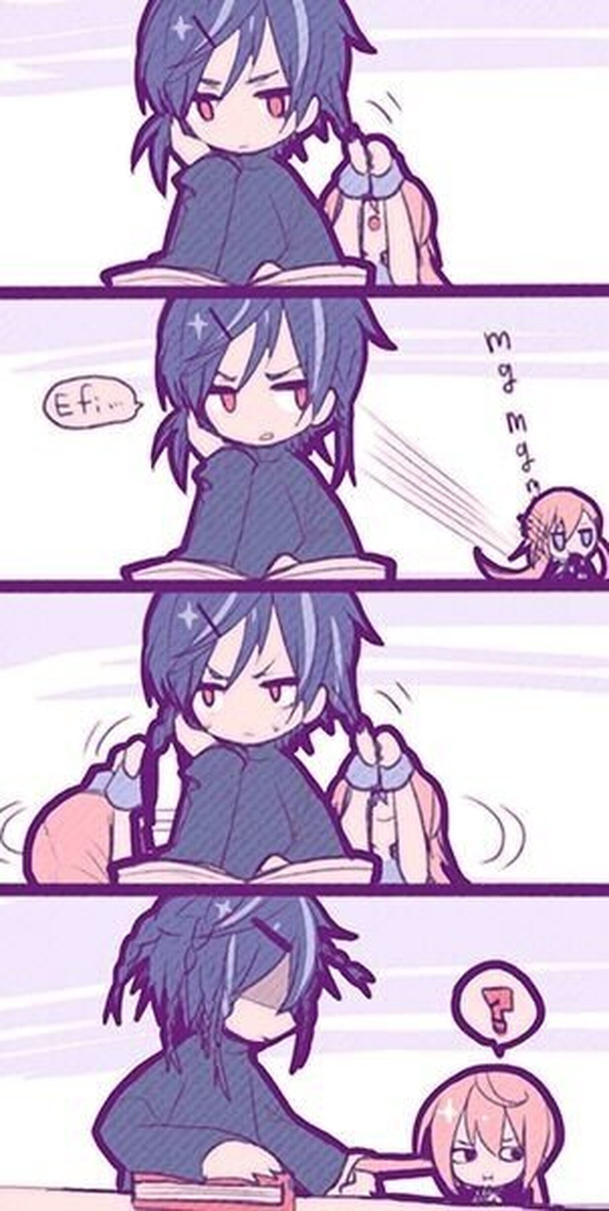 Basta ya Efina.  Por miwashiba