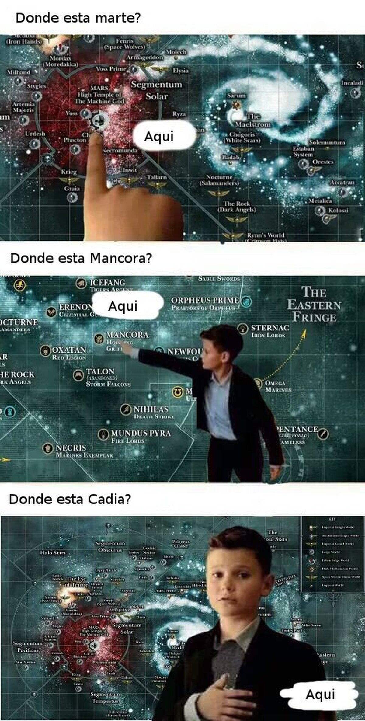 Donde esta Cadia?