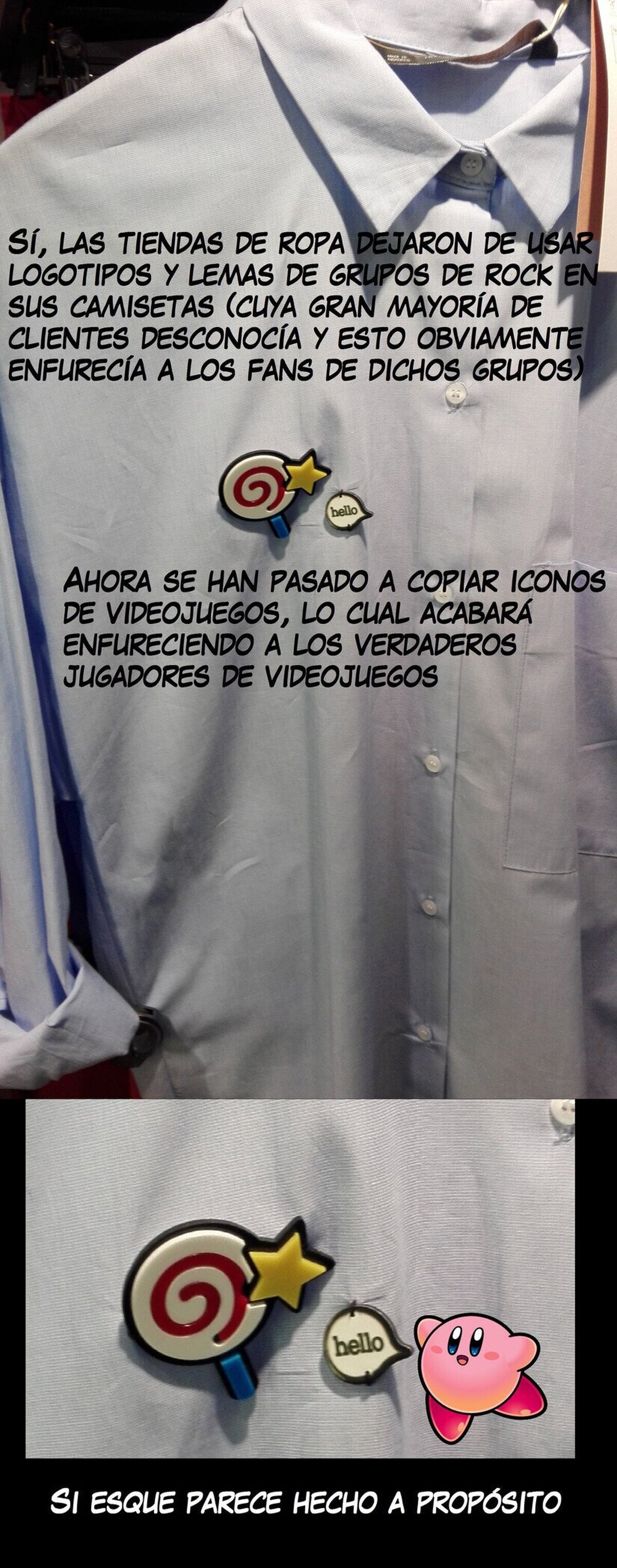¿Para cuando una camiseta con metroides estampados?